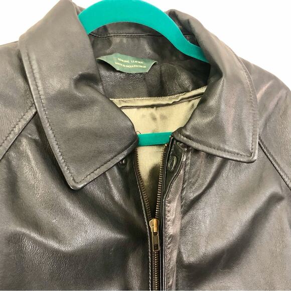 Mens Genuine Leather Jacket - Picture 5 of 16